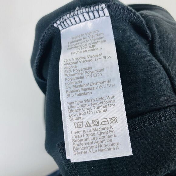 J. Crew Size 6 Ponte Slim Work Pants Black L1308 Work Career Business - Picture 6 of 6